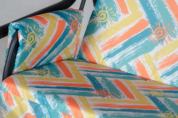 садовые качели «тропикана» a45а.320 антрацит удачная мебель - даметекс