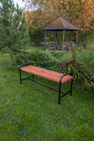 скамья садовая без спинки флора