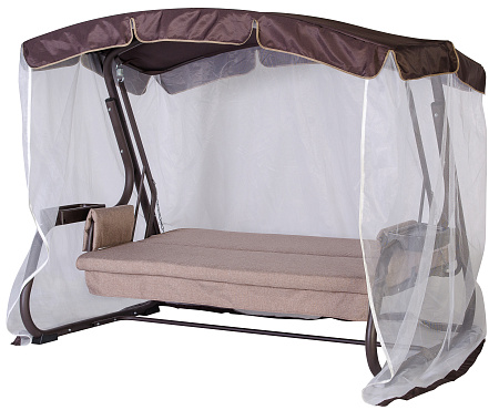 садовые качели «винтаж» a51c.614 коричневый удачная мебель - даметекс