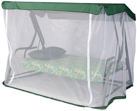 садовые качели «панама» a46g.510 зеленый удачная мебель - даметекс