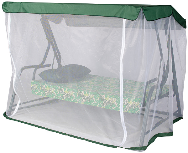 садовые качели «панама» a46g.510 зеленый удачная мебель - даметекс