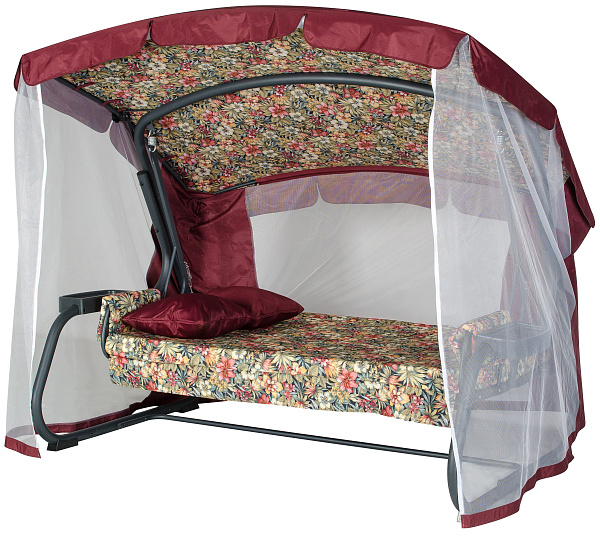 садовые качели «риека» a60а.324 антрацит удачная мебель - даметекс