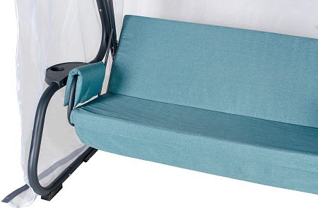 качели садовые «галисия» a52a.630 антрацит  удачная мебель - даметекс