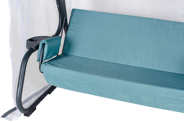 качели садовые «галисия» a52a.630 антрацит  удачная мебель - даметекс