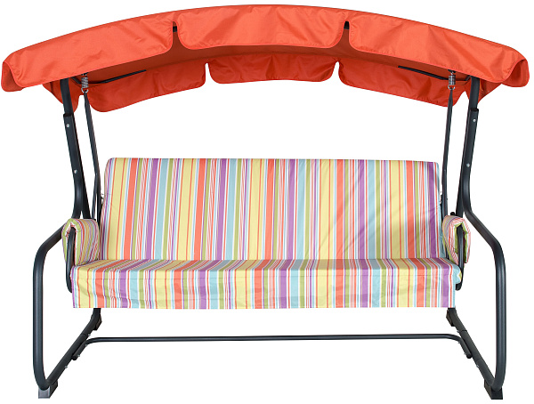 садовые качели «мальта» a45a.318 антрацит удачная мебель - даметекс