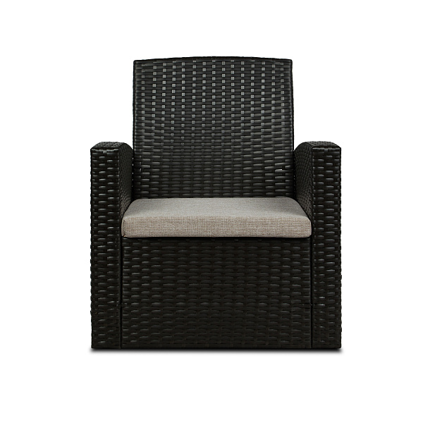 набор садовой мебели «кипр» коричневый удачная мебель