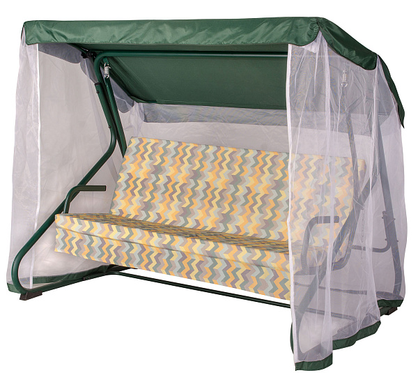 качели садовые «рио» а48g.512 зеленый удачная мебель - даметекс