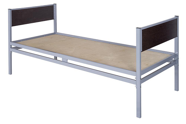 кровать металлическая одноярусная армейская тип-ф