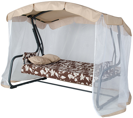 садовые качели «эдем» a45а.541 антрацит удачная мебель - даметекс