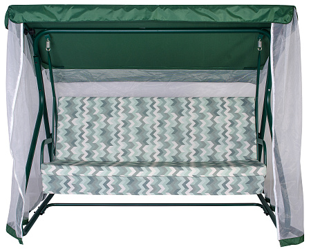 качели садовые «рио» a48g.511 зеленый удачная мебель - даметекс