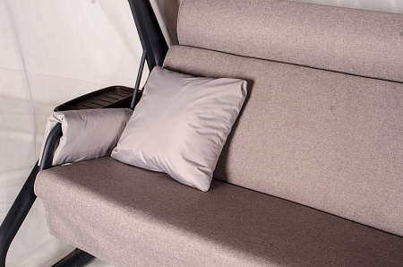 садовые качели «шри-ланка» a43a.612 антрацит удачная мебель - даметекс