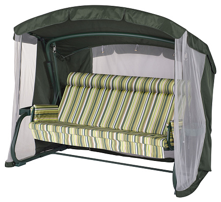 садовые качели «мерида премиум» a56g.311 зеленый удачная мебель - даметекс