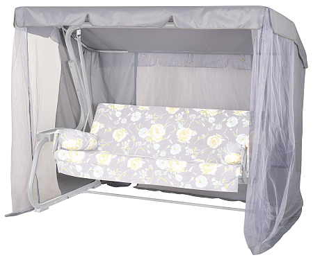 Тент на садовые качели A54 АМС 221*122 см графит Удачная мебель - Дачная мебель