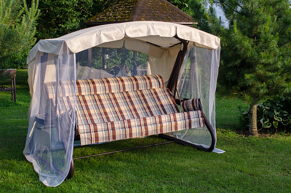 Текстильный комплект с подголовником для садовых качелей 200*53*53 см С200.345 Удачная мебель - Даметекс