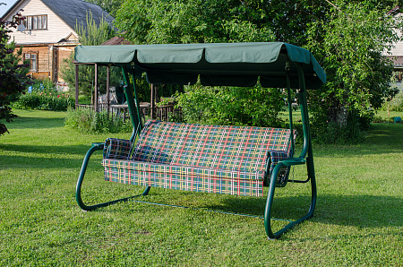 качели садовые «ибица» a52g.337 зеленый удачная мебель - даметекс