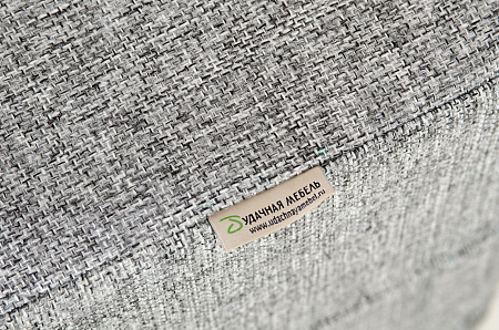 Диван-кровать трансформер бескаркасный &quot;Валентина&quot; 140х100х60 см серый/розовый