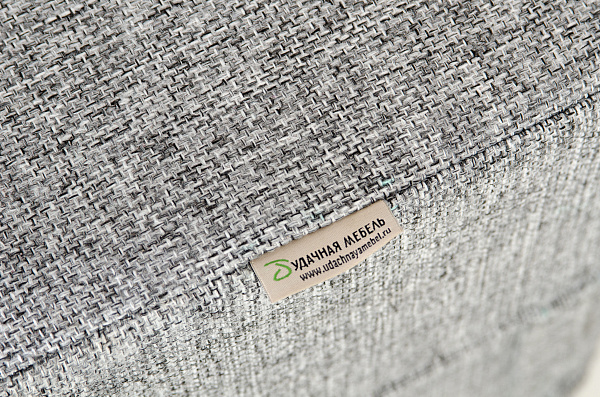 Диван-кровать трансформер бескаркасный &amp;quot;Валентина&amp;quot; 140х100х60 см серый/розовый