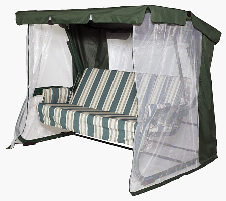 качели садовые «лондон» a54g.305 зеленый удачная мебель - даметекс