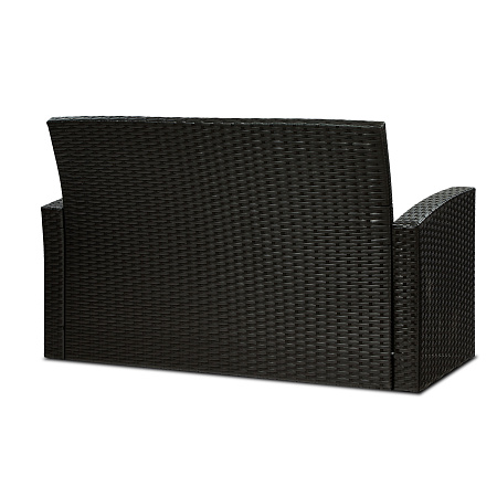 набор садовой мебели «кипр» коричневый удачная мебель