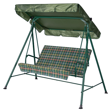 качели садовые «куба» a66g.337 зеленый удачная мебель - даметекс
