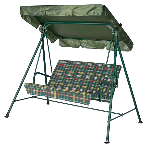 качели садовые «куба» a66g.337 зеленый удачная мебель - даметекс