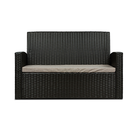 набор садовой мебели «кипр» коричневый удачная мебель