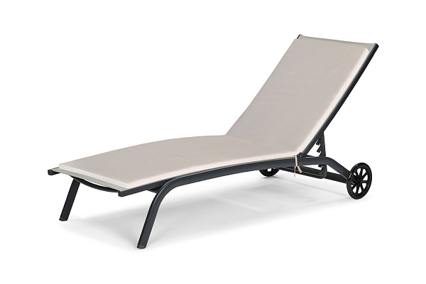 подушка для шезлонга 180х60х8 см бежевый удачная мебель - даметекс