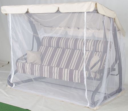 Тент на садовые качели A44 АМС 221*140 см бежевый Удачная мебель - Дачная мебель