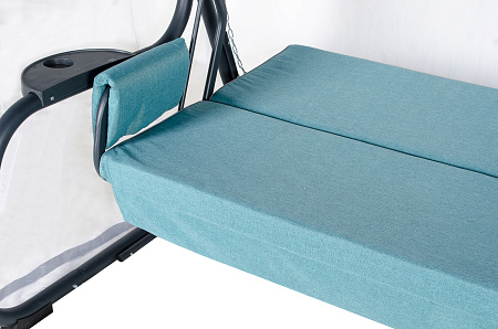 качели садовые «галисия» a52a.630 антрацит  удачная мебель - даметекс