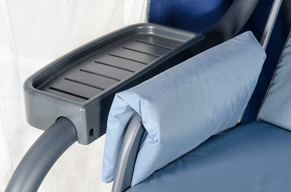 садовые качели «мерида премиум» a56a.5014 антрацит удачная мебель - даметекс