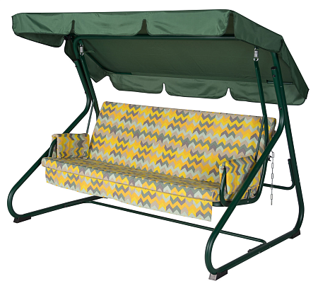 качели садовые «колорадо» a48g.512 зеленый удачная мебель - даметекс