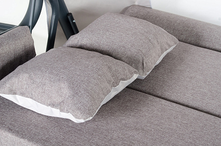 садовые качели «империя» a43а.626 антрацит удачная мебель - даметекс