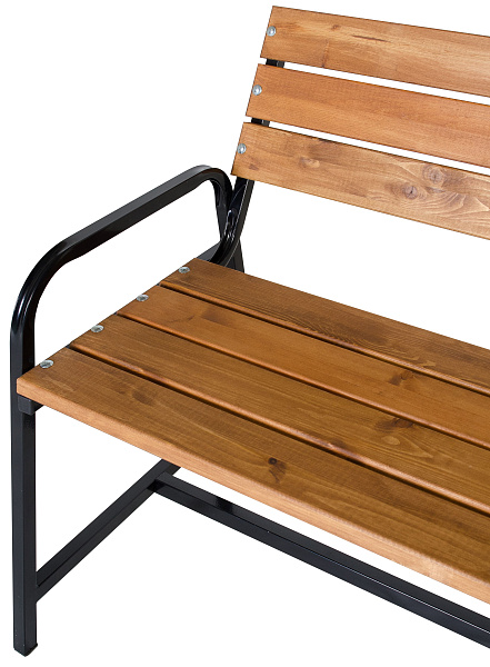 скамья садовая со спинкой флора