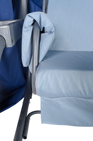 садовые качели «мерида премиум» a56a.5014 антрацит удачная мебель - даметекс