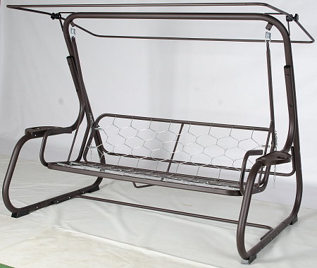 качели садовые «ибица» a52c.503 коричневый удачная мебель - даметекс