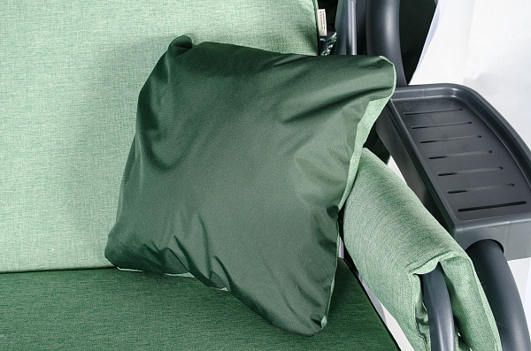 садовые качели «империя» a43a.631 антрацит удачная мебель - даметекс