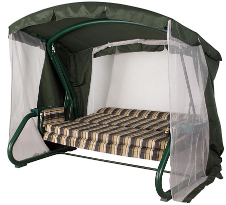 садовые качели «толедо» a28g.302 зеленый удачная мебель - даметекс