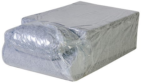 Кресло-кровать трансформер бескаркасное &quot;Валентина&quot; 75х100х65 см с валиком серый