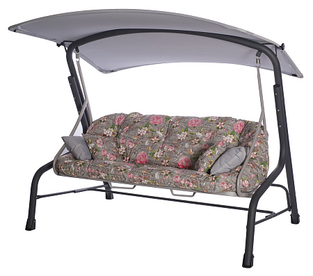 садовые качели «версаль» a50a.606 антрацит удачная мебель - даметекс