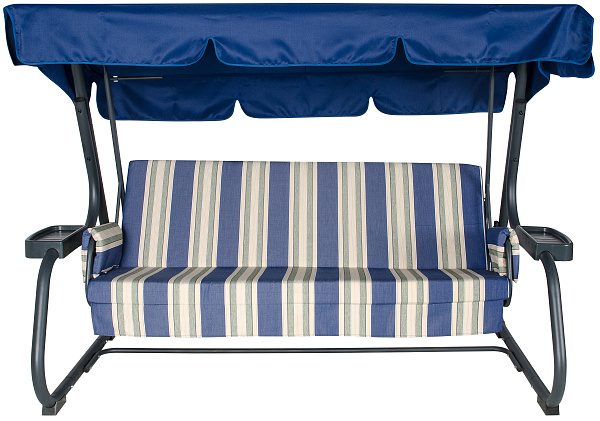 качели садовые «сапфир» a27а.306 антрацит удачная мебель - даметекс