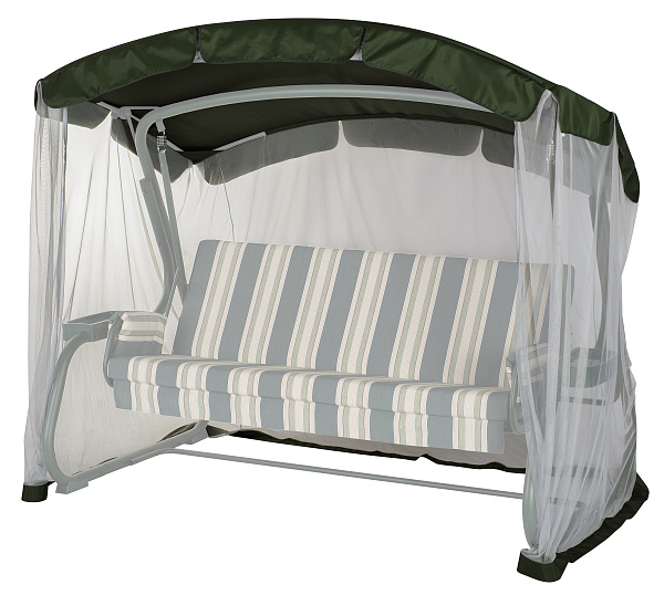 Тент на садовые качели A51 АМС 208*122 см зеленый Удачная мебель - Дачная мебель