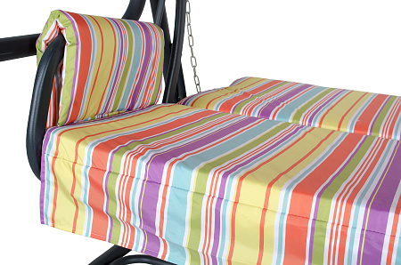 садовые качели «мальта» a45a.318 антрацит удачная мебель - даметекс