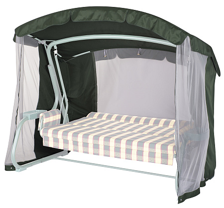 Тент на садовые качели A15/A28/A29/A56 АМС 221*122 см зеленый Удачная мебель - Дачная мебель