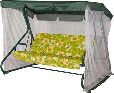 садовые качели «ямайка» a48g.522 зеленый удачная мебель - даметекс
