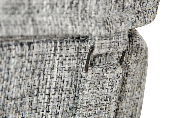 Диван-кровать трансформер бескаркасный &amp;quot;Валентина&amp;quot; 140х100х60 см серый/розовый