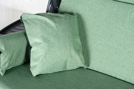 садовые качели «империя» a43a.631 антрацит удачная мебель - даметекс