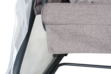 садовые качели «империя» a43а.626 антрацит удачная мебель - даметекс