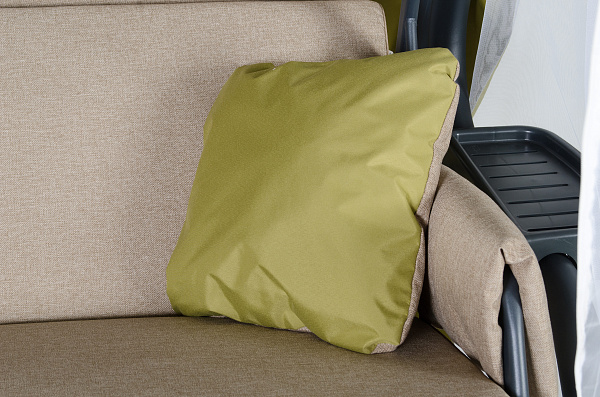 садовые качели «империя» a43а.625 антрацит удачная мебель - даметекс