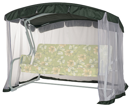 Тент на садовые качели A45 АМС 203*120 см зеленый Удачная мебель - Дачная мебель