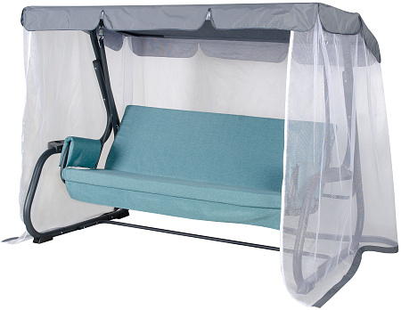 качели садовые «галисия» a52a.630 антрацит  удачная мебель - даметекс